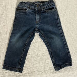 Bonpoint Infants' blue medium wash jeans size 18 months